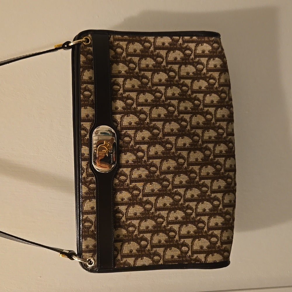 Vintage Christian Dior trotter purse